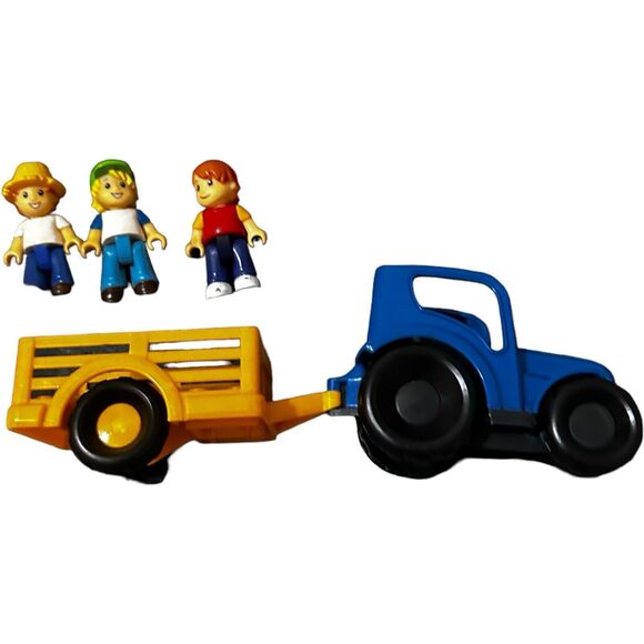 Mega Bloks First Builders Mixed Farm Ranch House Lot Animals People Vehicles - Picture 9 of 16